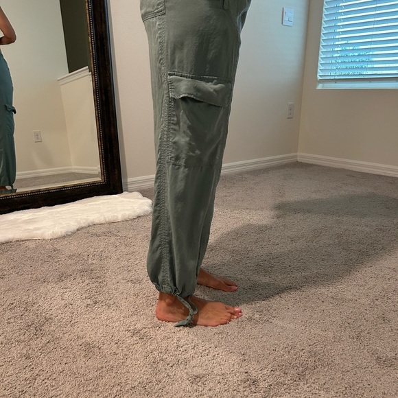 Splendid Sage Green Relaxed Trousers - Picture 7 of 10